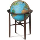Austin Blue Illuminated Floor Globe by Replogle Globes