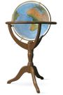 Geneva Blue Illuminated Floor Globe by Waypoint Geographic